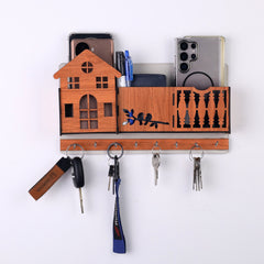 key stand - wall hangibing mobile and key stand - mobile stand - mobile charging charging stand -