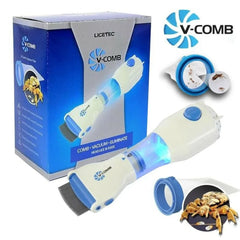 Electric V-Comb Anti Lice Machine | Chemical-Free Safe Lice & Egg Removal Device