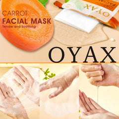 Pack of 2 | Beauty Skin Carrot Sheet Mask | Moisturizing, Brightening & Nourishing Facial Mask