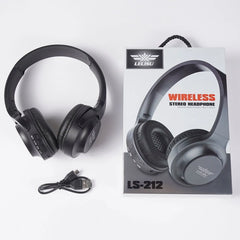 Lelisu LS-212 Wireless Stereo Headphones | Bluetooth Headset for Smartphones, Tablets & MP3/MP4