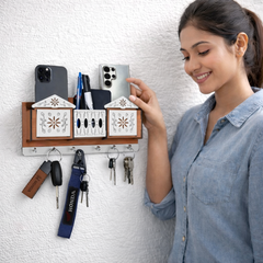 key stand - wall hangibing mobile and key stand - mobile stand - mobile charging charging stand -