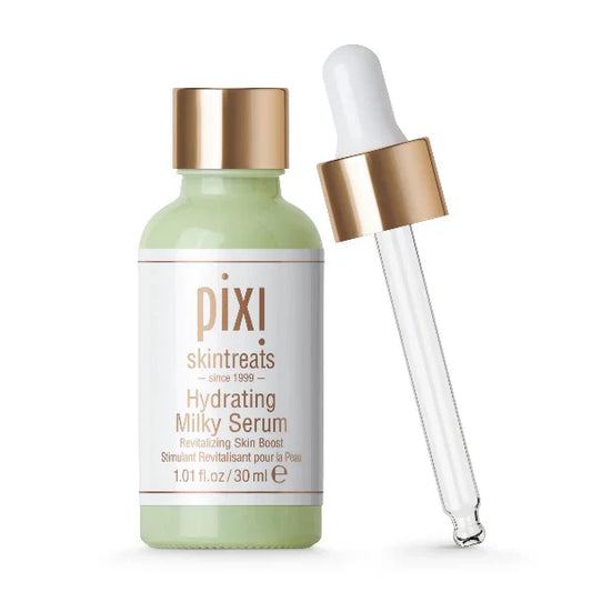Pixi Hydrating Milky Serum 30ml Lightweight Deep Hydration Serum with Jojoba Oil and Aloe Vera