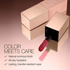 Brazen | NARS Afterglow Liquid Blush 7ml Buildable Hydrating Blush with Sodium Hyaluronate and Vegan Protein