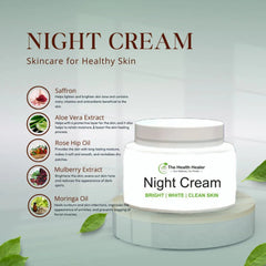 Brightening Glow Kit by The Health Healer | Face Wash, Scrub & Night Cream Set
