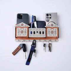 key stand - wall hangibing mobile and key stand - mobile stand - mobile charging charging stand -