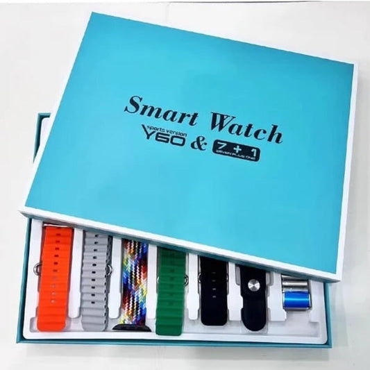 Y60 Smart Watch Ultra 7+1 Sports Edition | Full Touch Display Fitness Tracker