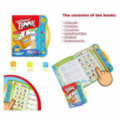 Intelligence Learning Book for Kids | Interactive Letters, Numbers & Sounds for Toddlers