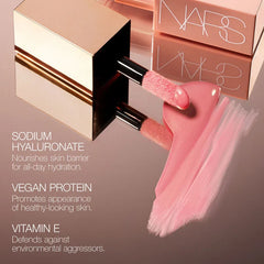 Behave | NARS Afterglow Liquid Blush 7ml Buildable Hydrating Blush with Sodium Hyaluronate and Vegan Protein