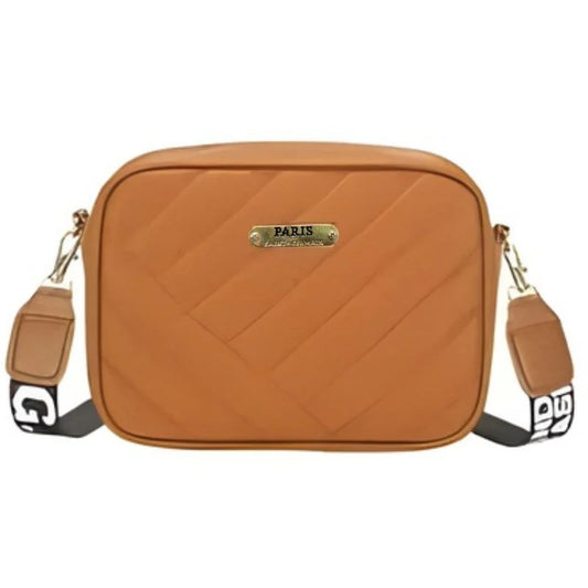 Brown  Leather Handbag for Girls & Women | Stylish Shoulder & Crossbody Bag | Daily Use & Gift