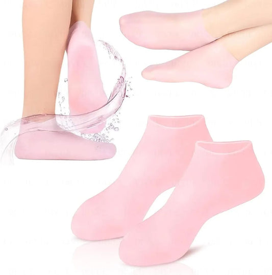 Silicone Jelly Socks| Ultra-Moisturizing Gel Foot Care Protector without Box